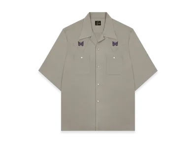 NEEDLES S/S Cowboy One-Up Shirt "Beige"