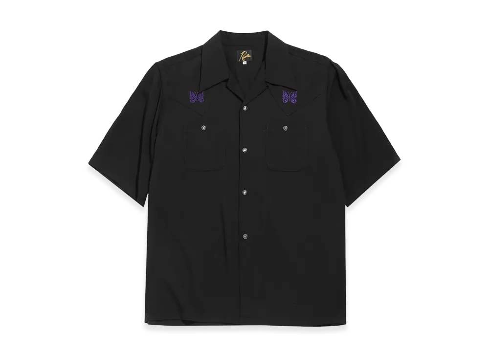 NEEDLES S/S Cowboy One-Up Shirt "Black"