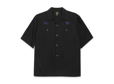 NEEDLES S/S Cowboy One-Up Shirt "Black"
