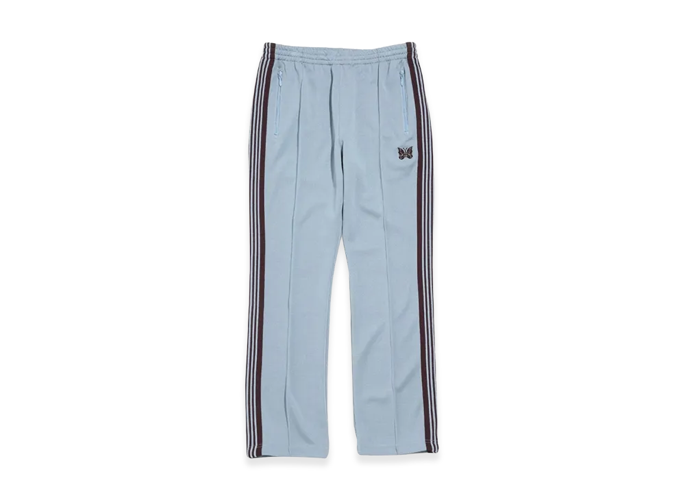 NEEDLES Straight Track Pants Poly Smooth "Sax Blue"