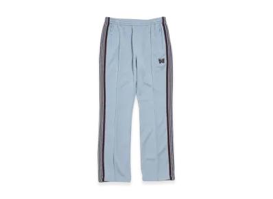 NEEDLES Straight Track Pants Poly Smooth "Sax Blue"