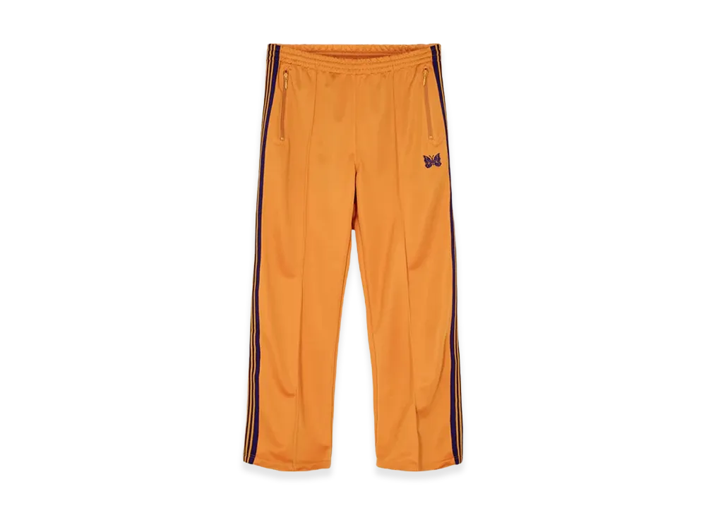 NEEDLES Straight Track Pants Poly Smooth "Yellow Gold"