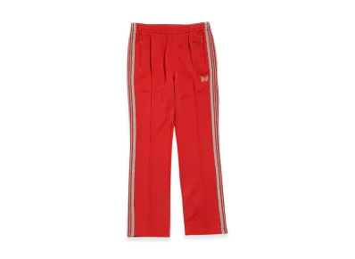 NEEDLES Narrow Track Pants Poly Smooth "Red"