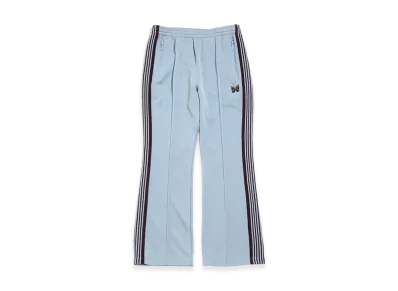 NEEDLES Boot-Cut Track Pants Poly Smooth "Sax Blue"
