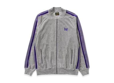 NEEDLES R.C. Track Jacket Velour "Grey"