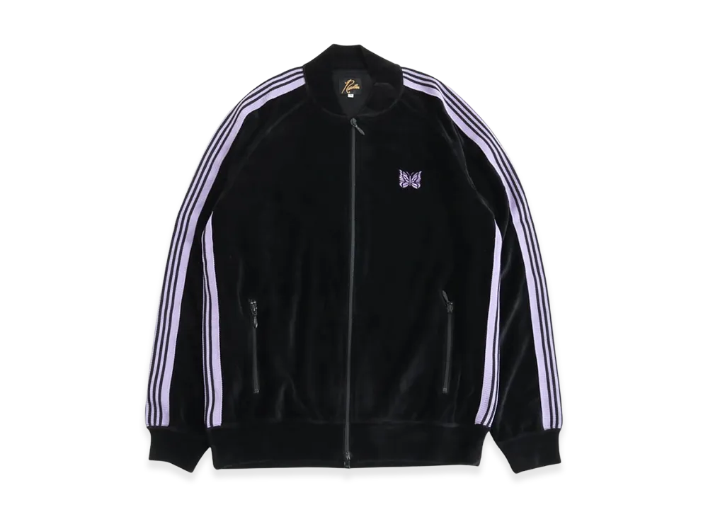 NEEDLES R.C. Track Jacket Velour "Black"