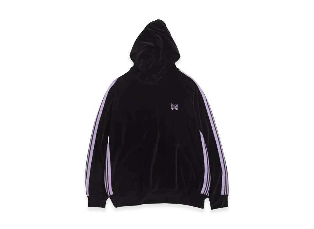 NEEDLES Track Hoodie Velour "Velour Black"