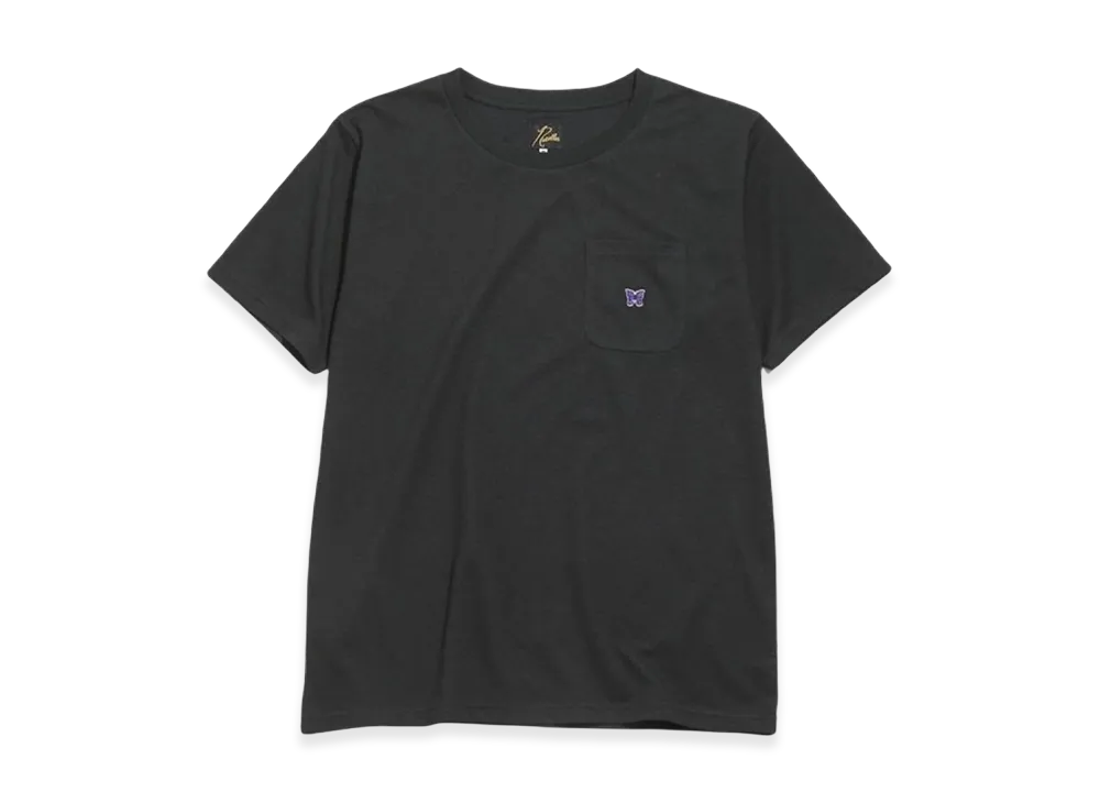 NEEDLES Logo S/S Crewneck T-Shirt "Black"