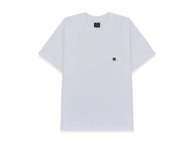 NEEDLES Logo S/S Crewneck T-Shirt "White"