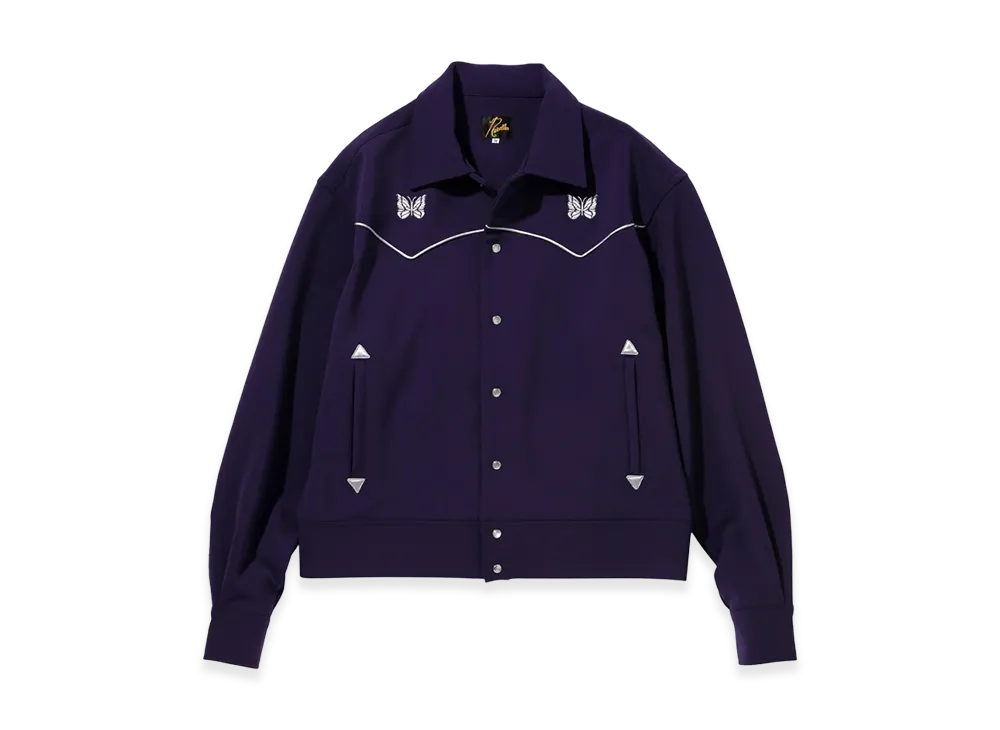 NEEDLES Piping Cowboy Jacket "Dark Purple"