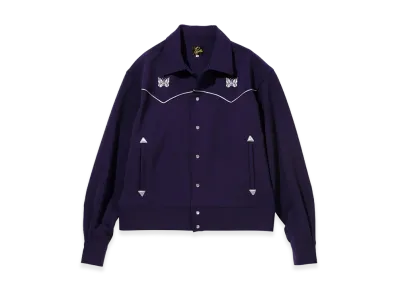 NEEDLES Piping Cowboy Jacket "Dark Purple"