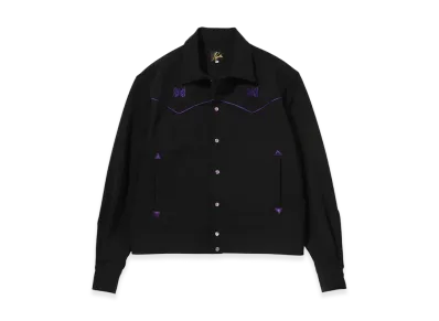 NEEDLES Piping Cowboy Jacket "Black"