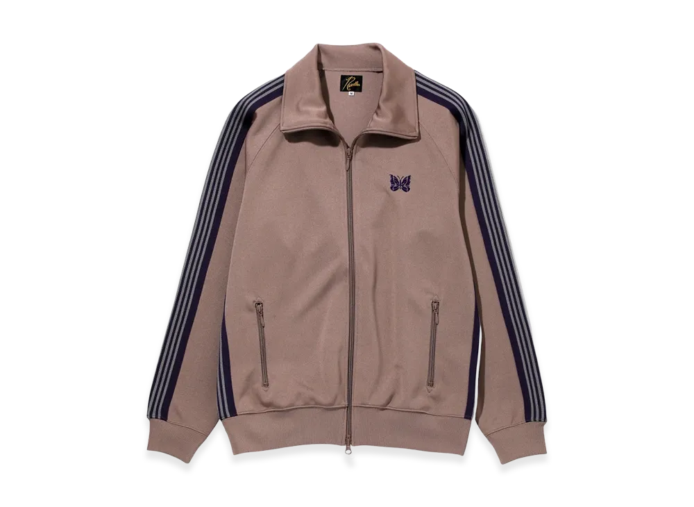 NEEDLES Track Jacket Poly Smooth "Taupe"