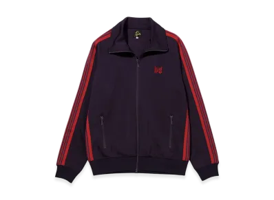 NEEDLES Track Jacket Poly Smooth "Dark Purple"