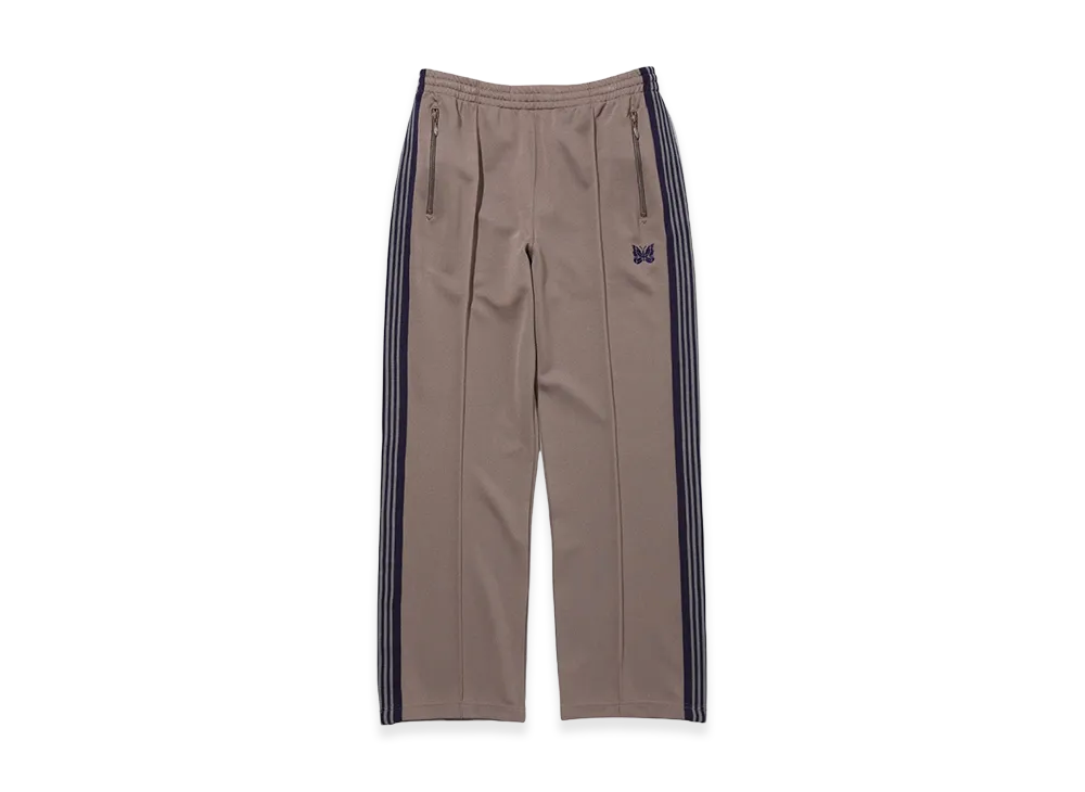 NEEDLES Straight Track Pants Poly Smooth "Taupe"