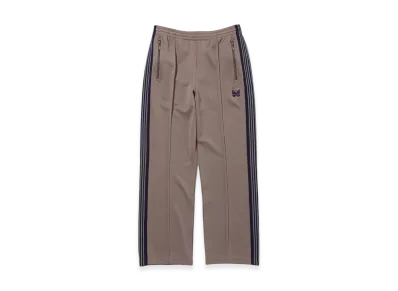 NEEDLES Straight Track Pants Poly Smooth "Taupe"