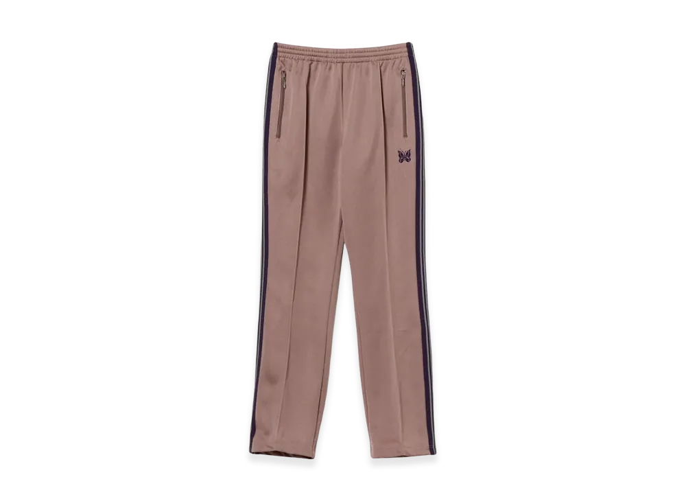 ニードルズ ナロートラックパンツ ポリスムース "トープ"