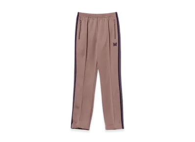 NEEDLES Narrow Track Pants Poly Smooth "Taupe"
