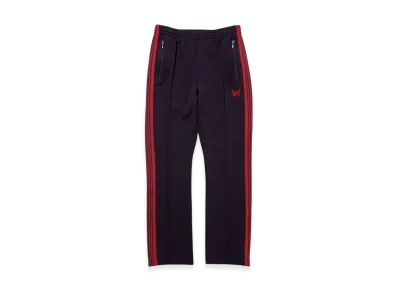 NEEDLES Narrow Track Pants Poly Smooth "Dk.Purple"