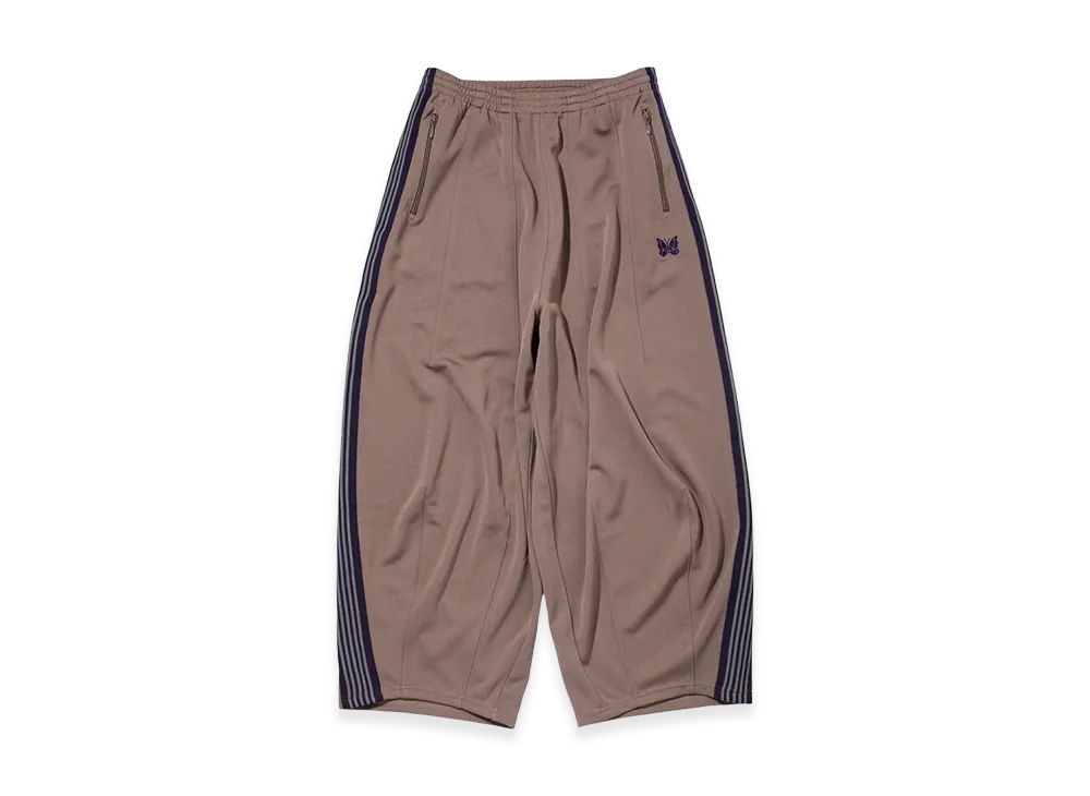 NEEDLES H.D. Track Pants Poly Smooth "Taupe"