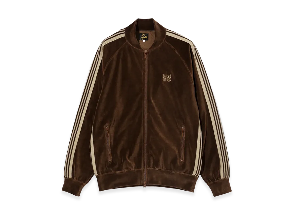 NEEDLES R.C. Track Jacket Velour "Brown"