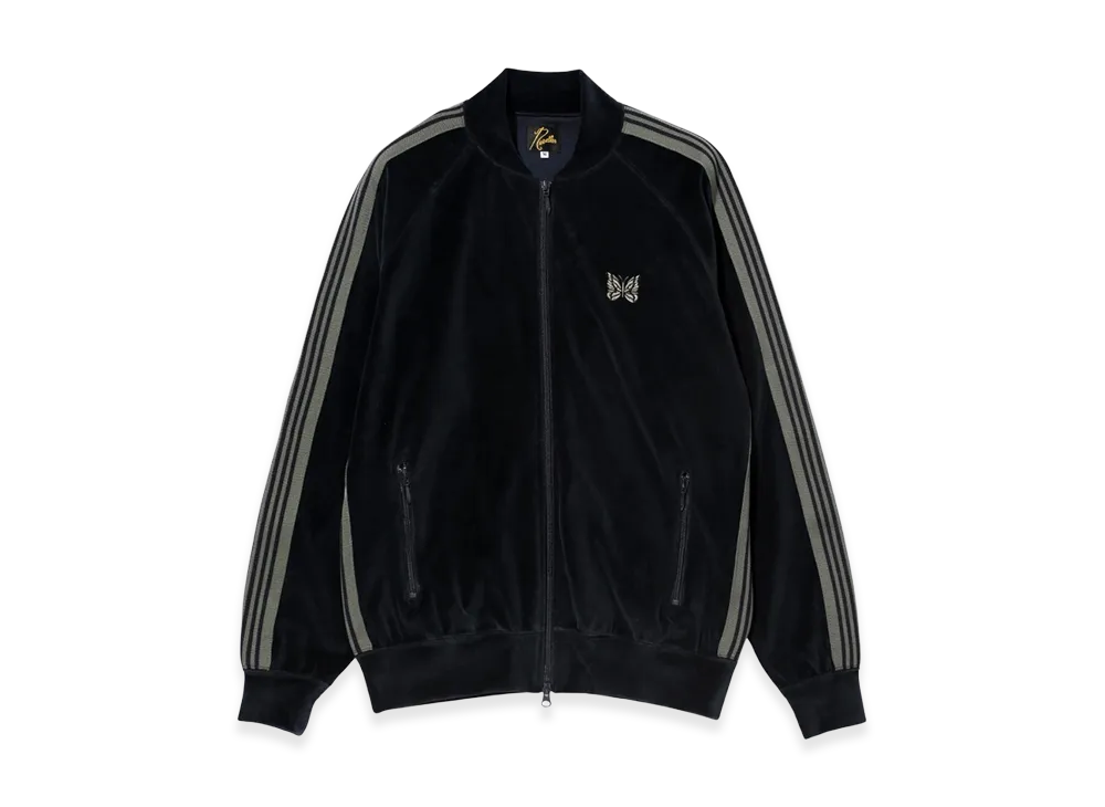 NEEDLES R.C. Track Jacket Velour "Navy"