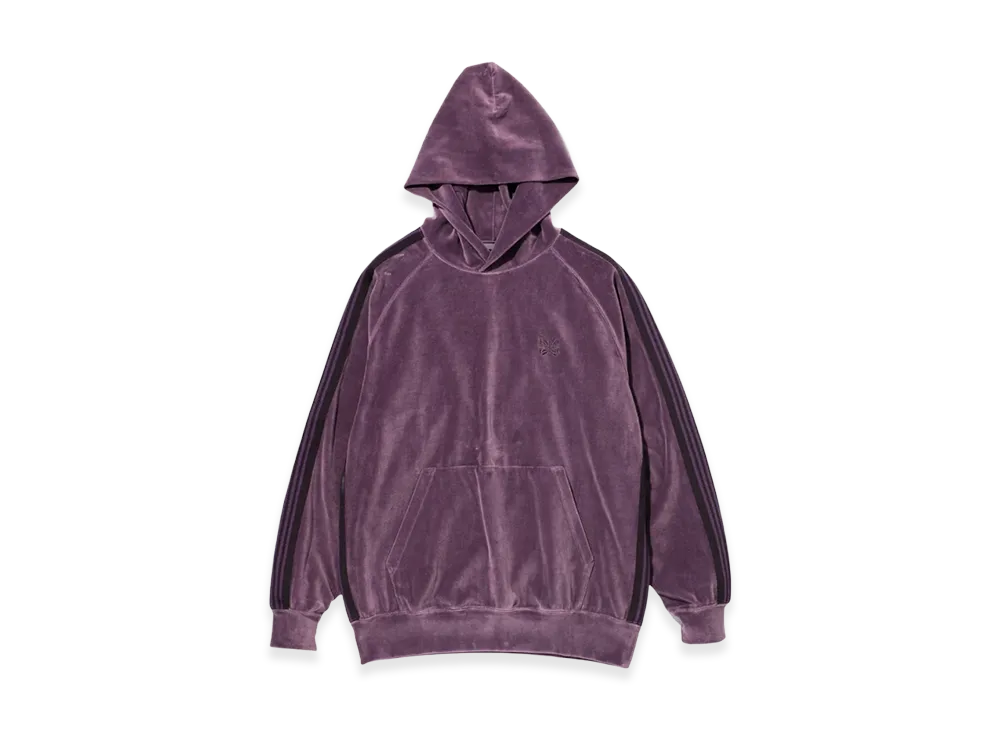 NEEDLES Track Hoodie Velour "Purple"