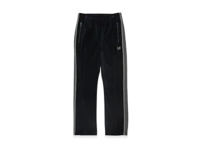 NEEDLES Narrow Track Pants Velour "Navy"