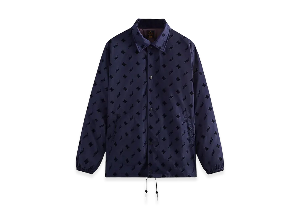 NEEDLES x Kith Flocked Nylon Coaches Jacket "Nocturnal"