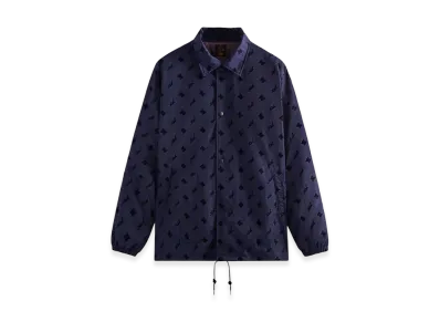 NEEDLES x Kith Flocked Nylon Coaches Jacket "Nocturnal"
