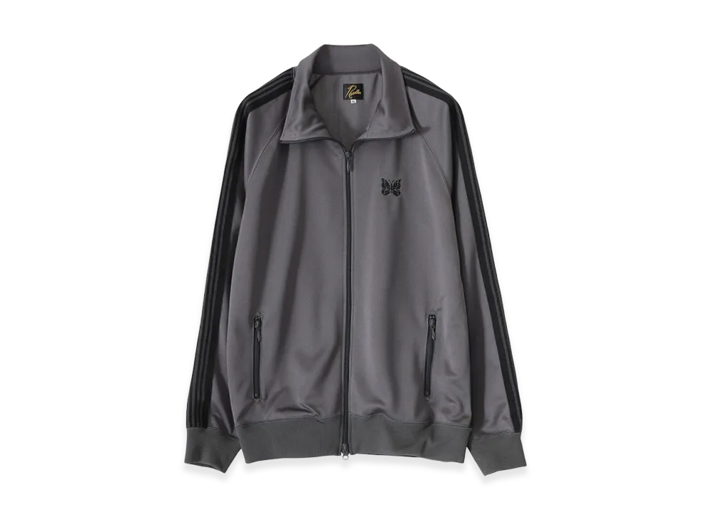 NEEDLES x Ark Exclusive Track Jacket Poly Smooth "Charcoal"