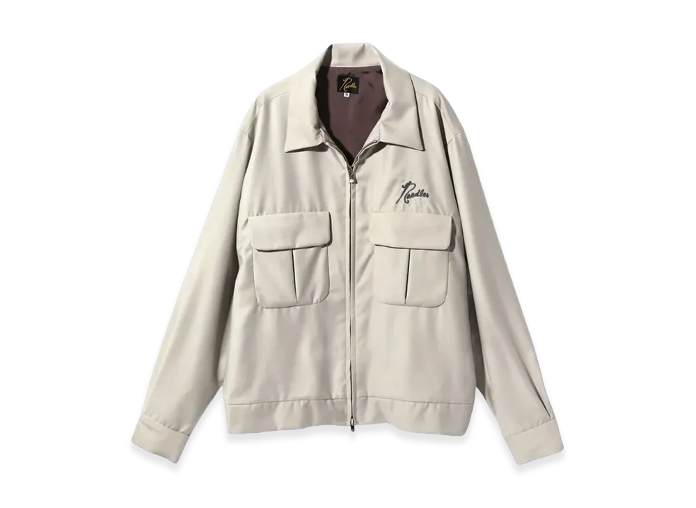 NEEDLES PE/W Gabardine Sport Jacket "Beige"