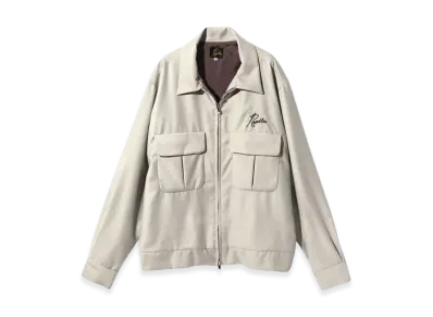 NEEDLES PE/W Gabardine Sport Jacket "Beige"