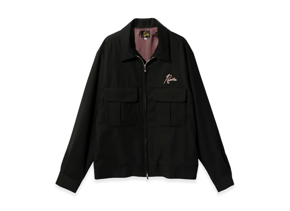 NEEDLES PE/W Gabardine Sport Jacket "Black"