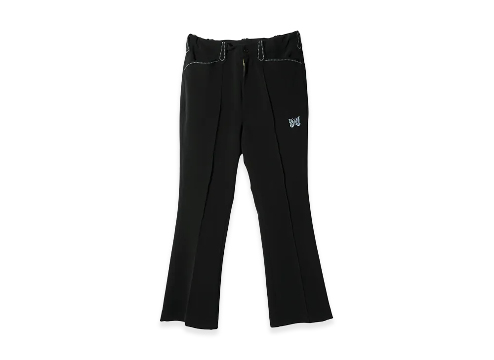 NEEDLES PE/PU Double Cloth Western Leisure Pants "Black"