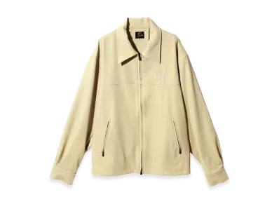 NEEDLES PE/R/PU Cavalry Twill Sport Jacket "Beige"
