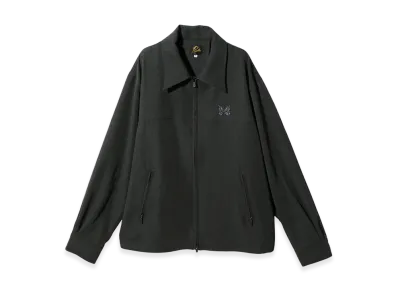NEEDLES PE/R/PU Cavalry Twill Sport Jacket "Charcoal"