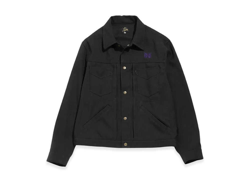 NEEDLES Penny Jean Polly Twill Jacket "Black"