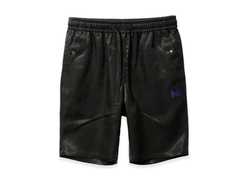 NEEDLES String Cowboy Poly Slub Sateen Shorts "Black"