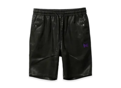NEEDLES String Cowboy Poly Slub Sateen Shorts "Black"