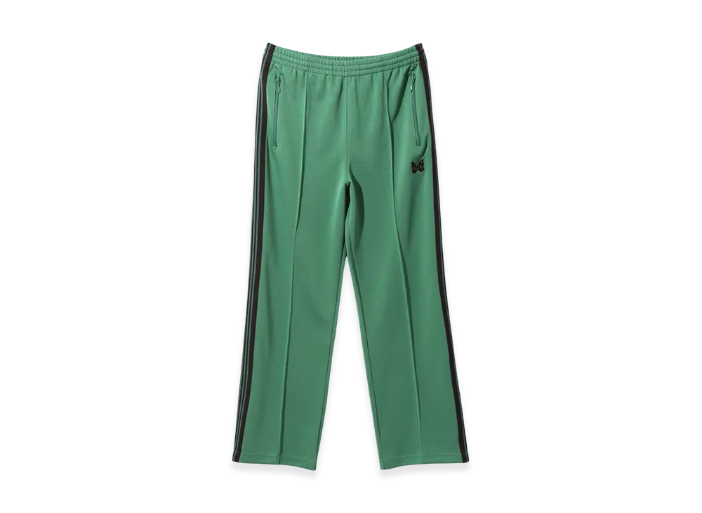 NEEDLES Straight Track Pants Poly Smooth "Emerald"