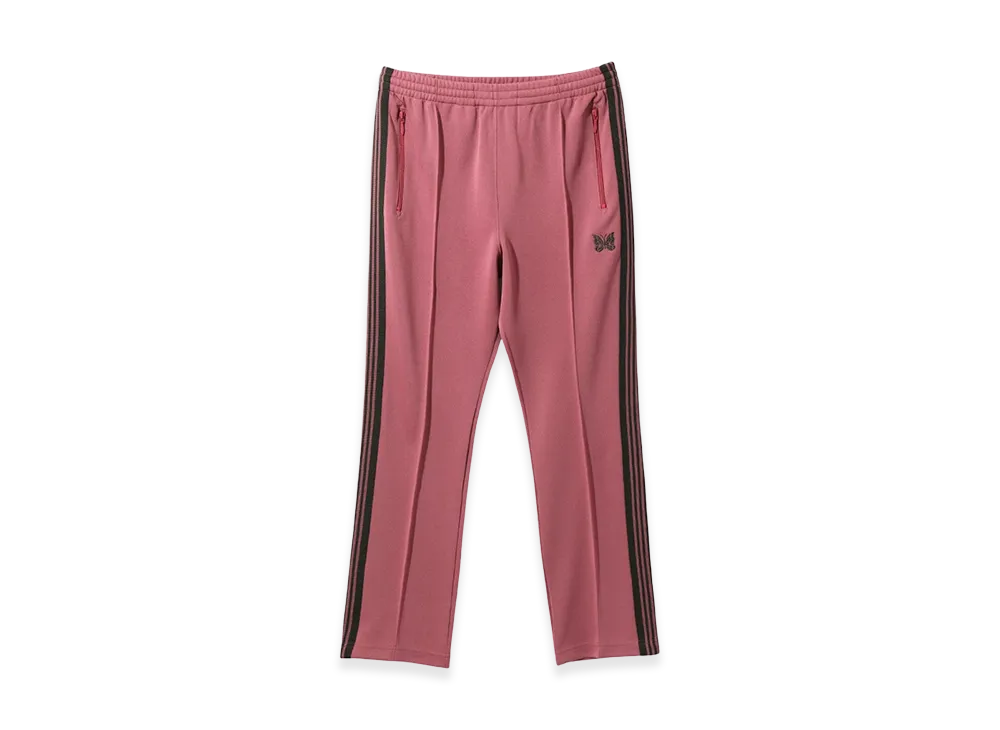 NEEDLES Narrow Track Pants Poly Smooth "Smoke Pink"
