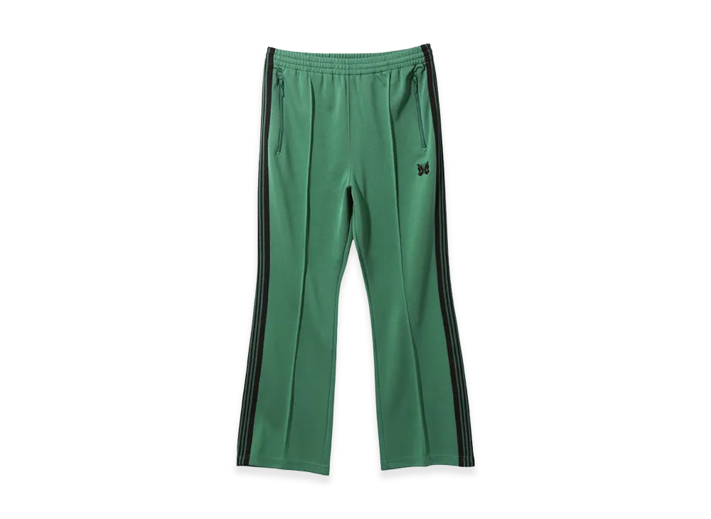 NEEDLES Boot-Cut Track Pants Poly Smooth "Emerald"