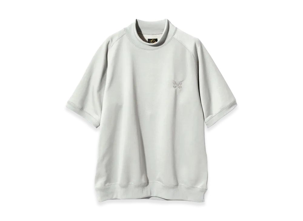 NEEDLES S/S Mock Neck T-Shirt "Ice White"