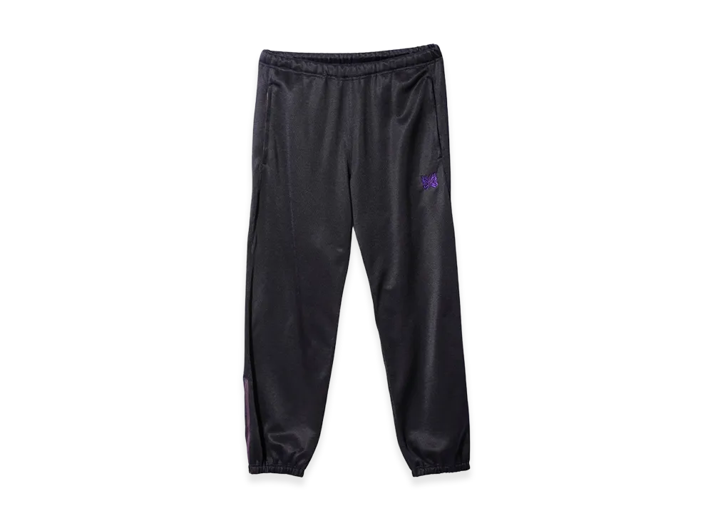 NEEDLES Zipped Track Pants C/PE Bright Jersey "Black"