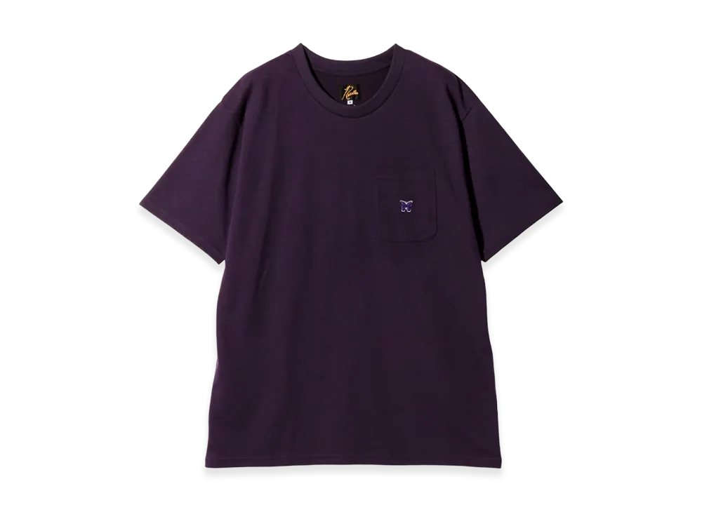 NEEDLES S/S Crewneck T-Shirt "Eggplant"
