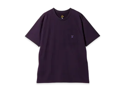 NEEDLES S/S Crewneck T-Shirt "Eggplant"