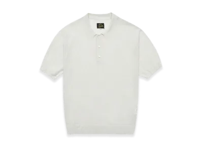NEEDLES Polo Sweater "Off White"