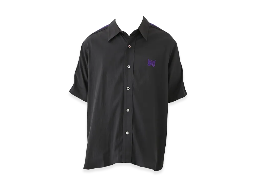 NEEDLES Track Tape S/S Shirt "Black"