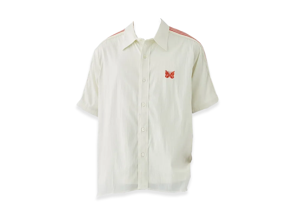 NEEDLES Track Tape S/S Shirt "Ecru"